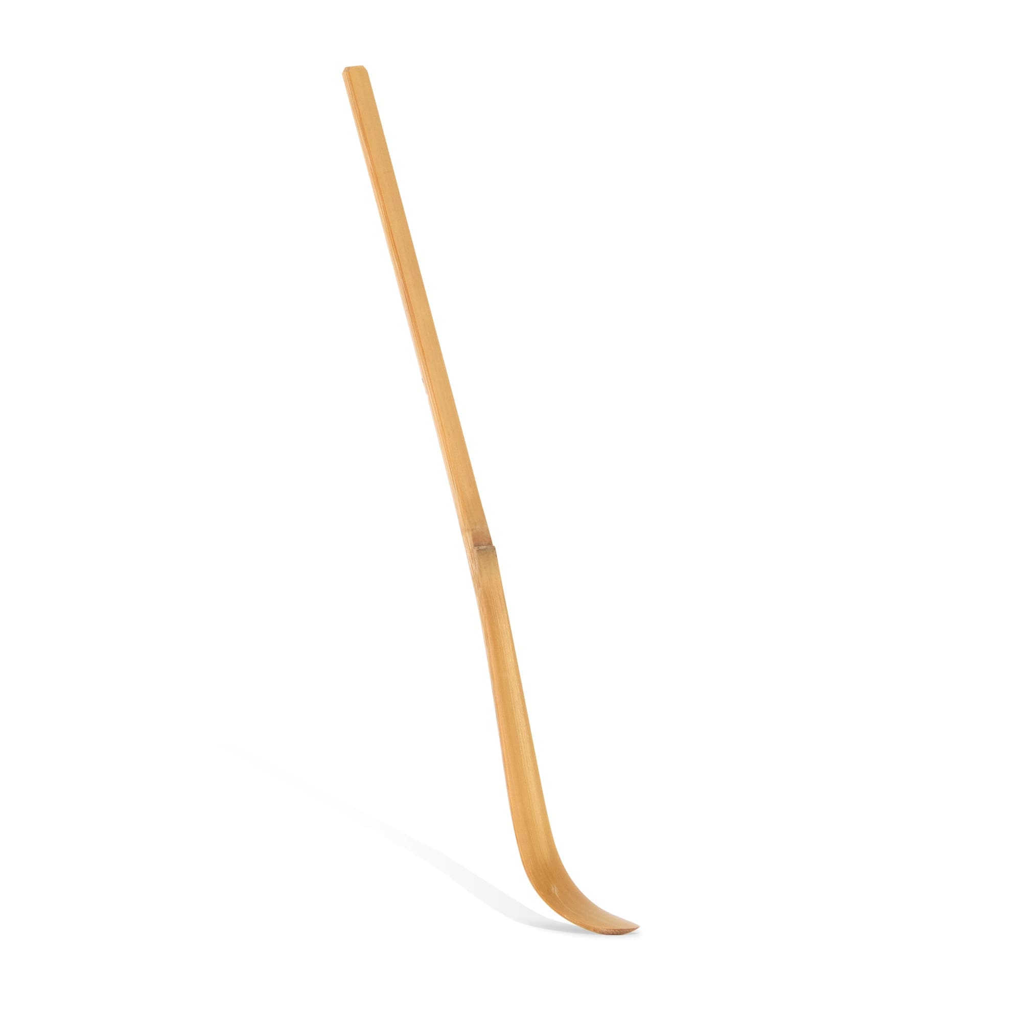 A wooden stick with a handle on top of it.